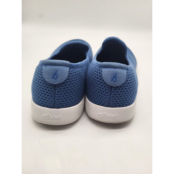 Allbirds Men's SZ 8 Tree Lounger Slip On Everyday Shoes Blue Mesh Lightweight - Picture 3 of 9